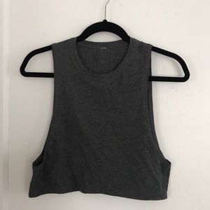 Lululemon Crop Top Muscle Tank